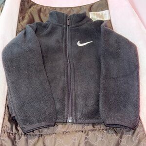 Nike Kids Black Fleece Jacket